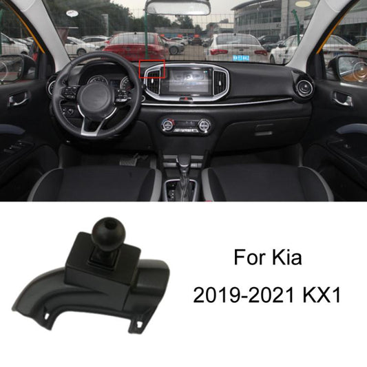 For Kia Car Special Mobile Phone Navigation Bracket Base, Model: 19-21 KX1 - Special Car Holders by buy2fix | Online Shopping UK | buy2fix