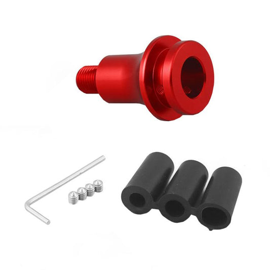 For M12 x 1.25 Car Modified Gear-Head Thread Converter Gear Lever Adapter(Red) - Shift Knob by buy2fix | Online Shopping UK | buy2fix