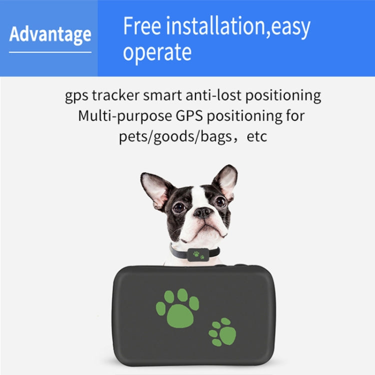 TK203 2G GPS / GPRS / GSM Personal / Goods /  Pet / Bag Locator Pet Collar Real-time Tracking Device - Pet Tracker by buy2fix | Online Shopping UK | buy2fix