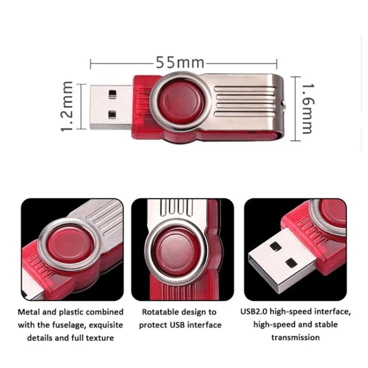 USB2.0 Twister Flash Drive U-disk, Memory: 8GB - USB Flash Drives by buy2fix | Online Shopping UK | buy2fix