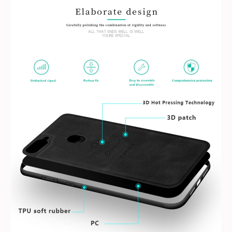 PINWUYO Shockproof Waterproof Full Coverage PC + TPU + Skin Protective Case for Xiaomi Mi 8 Lite (Blue) - Xiaomi Cases by PINWUYO | Online Shopping UK | buy2fix