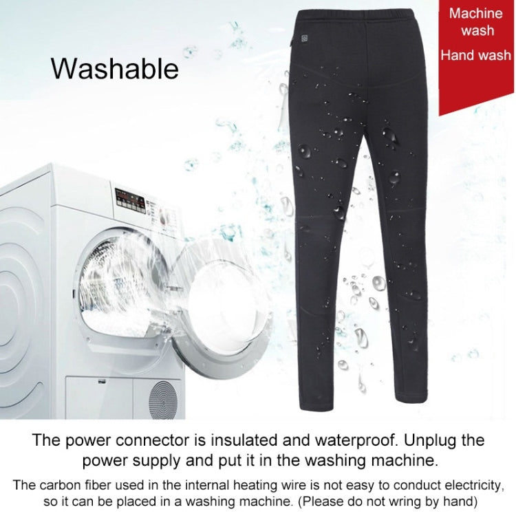 USB Secure Smart Thermostat Hair Hot Pants for Women (Color:Black Size:XXXXL) - Casual Pants by buy2fix | Online Shopping UK | buy2fix