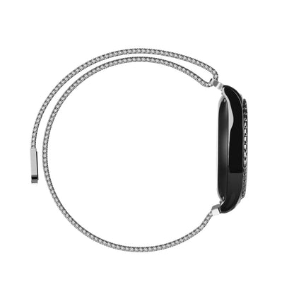 Watch Loop Magnetic Closure Clasp Stainless Steel Watchband for Samsung Gear S2 Classic / S2(Silver) - Smart Wear by buy2fix | Online Shopping UK | buy2fix