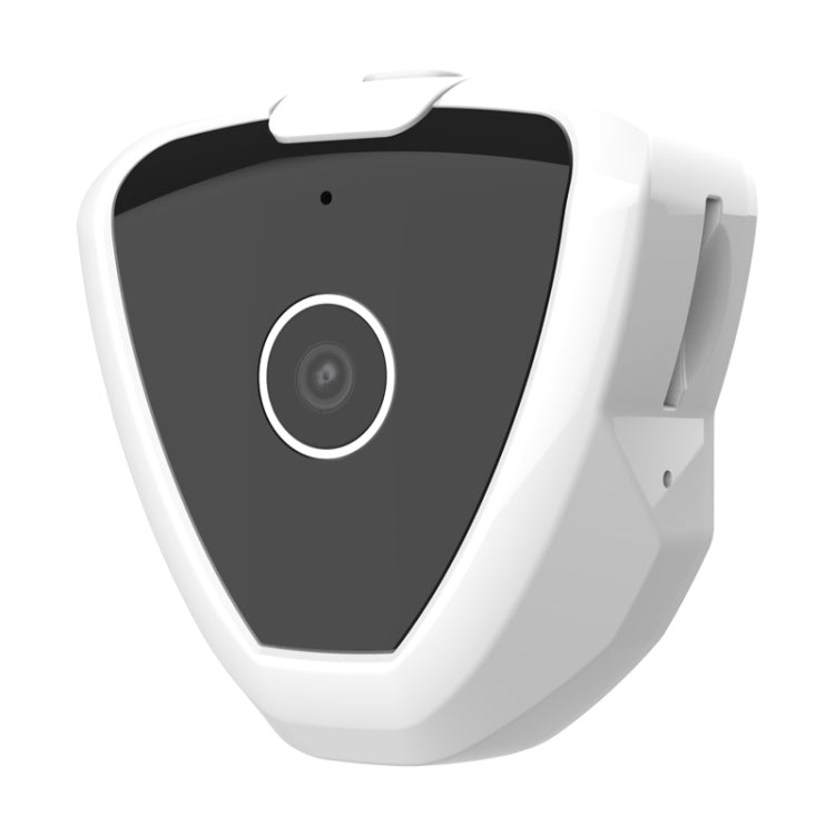 CAMSOY S6 HD 1280 x 720P 70 Degree Wide Angle Wearable Wireless WiFi Intelligent Surveillance Camera, Support Infrared Right Vision & Motion Detection Alarm & Loop Recording(White) - Security by CAMSOY | Online Shopping UK | buy2fix