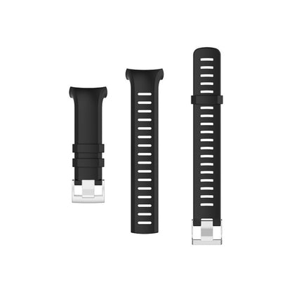 Smart Watch Silicone Watch Band for Suunto D6i(Black) -  by buy2fix | Online Shopping UK | buy2fix