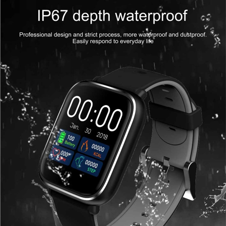 Q58S 1.3 inch TFT Touch Screen IP67 Waterproof Smartwatch, Support Call Reminder/ Heart Rate Monitoring /Blood Pressure Monitoring/ Sleep Monitoring (Orange) - Smart Wear by buy2fix | Online Shopping UK | buy2fix