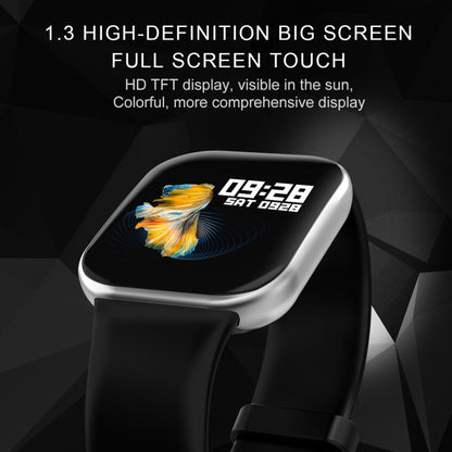 X16 1.3 inch TFT Color Screen IP67 Waterproof Bluetooth Smartwatch, Support Call Reminder/ Heart Rate Monitoring /Blood Pressure Monitoring/ Sleep Monitoring (Black) - Smart Wear by buy2fix | Online Shopping UK | buy2fix