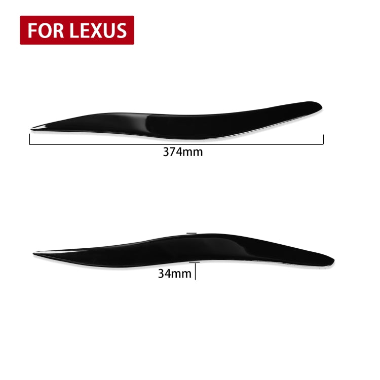 Car ABS Light Eyebrow For Lexus IS250/300 2006-2012 - In Car by buy2fix | Online Shopping UK | buy2fix