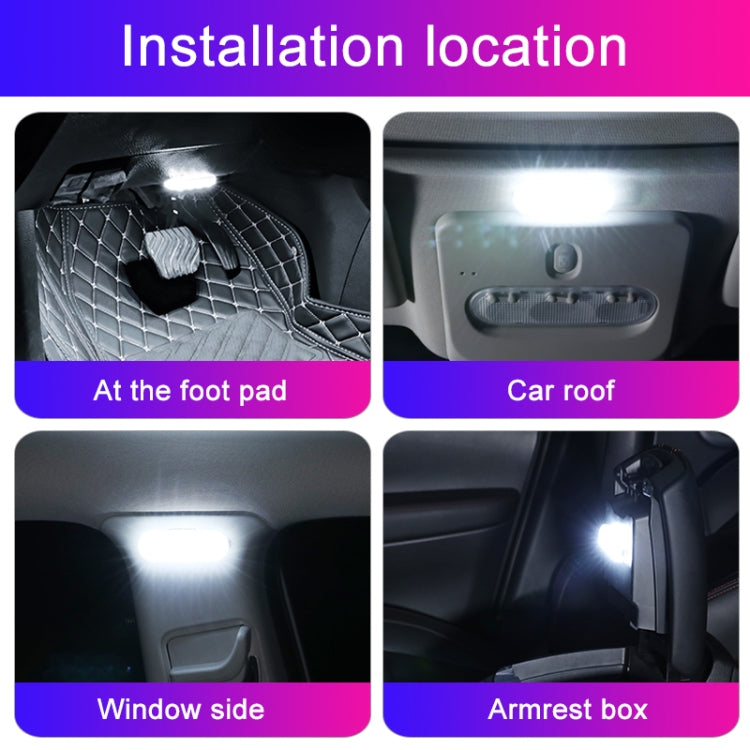 USB-C / Type-C Colorful Touch Switch Control Car Foot Ambient Light - In Car by buy2fix | Online Shopping UK | buy2fix