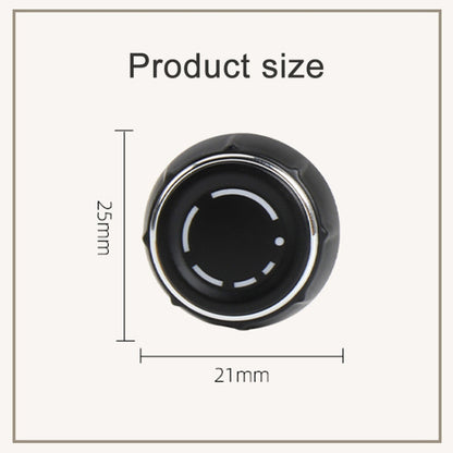 For Porsche Cayenne Left Driving Car Left CD Player Volume Adjustment Knob Cover 97064292901 - Car Switches by buy2fix | Online Shopping UK | buy2fix