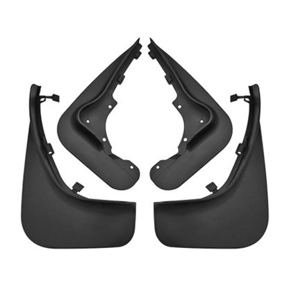 For Mercedes-Benz B200 2008-2011 4pcs/Set Car Auto Soft Plastic Splash Flaps Fender Guard - Mudguards by buy2fix | Online Shopping UK | buy2fix