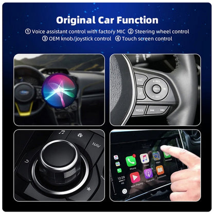 Car Intelligent AI Box Original Car Wired to Wireless Carplay - Car MP3 & MP4 & MP5 by buy2fix | Online Shopping UK | buy2fix