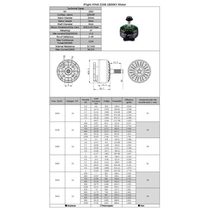 4 PCS iFlight XING 2208 1800KV CNC RC Brushless Motor for DIY RC Racing Drone - Toys & Hobbies by IFLIGHT | Online Shopping UK | buy2fix