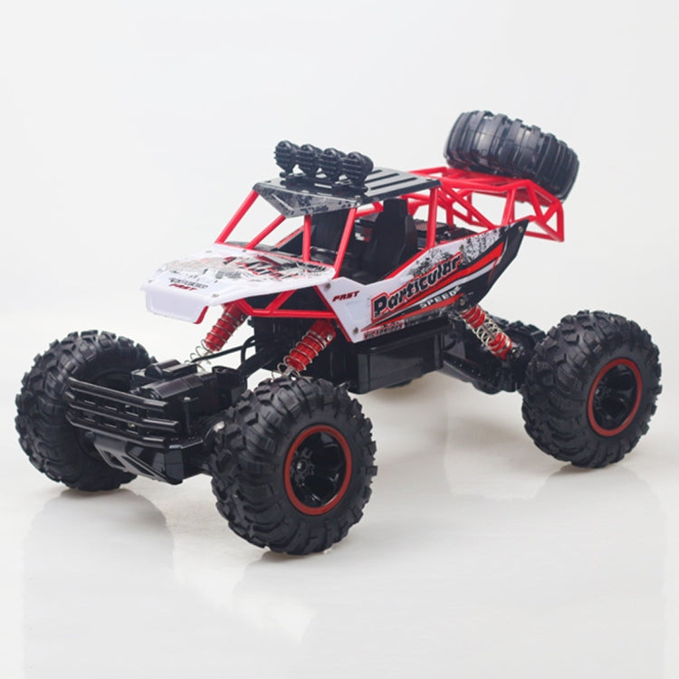 HD6026 1:12 Large Alloy Climbing Car Mountain Bigfoot Cross-country Four-wheel Drive Remote Control Car Toy, Size: 37cm(Red) - RC Cars by buy2fix | Online Shopping UK | buy2fix