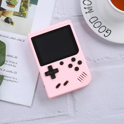 MK800 3.0 inch Macaron Mini Retro Classic Handheld Game Console for Kids Built-in 800 Games, Support AV Output (Pink) - Pocket Console by buy2fix | Online Shopping UK | buy2fix