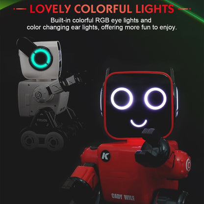 YDJ-K3 Smart Robots Support Dance Voice Control Education(Red) - RC Robots by buy2fix | Online Shopping UK | buy2fix
