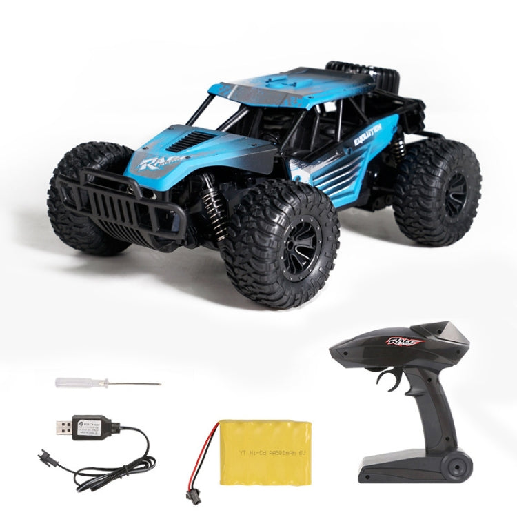 HELIWAY DM-1801 2.4GHz Four-way Remote Vehicle Toy Car with Remote Control(Blue) - RC Cars by DEER MAN | Online Shopping UK | buy2fix