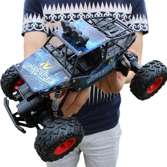 2.4GHz 4WD Double Motors Off-Road Climbing Car Remote Control Vehicle, Model:6255 (Blue) - RC Cars by buy2fix | Online Shopping UK | buy2fix