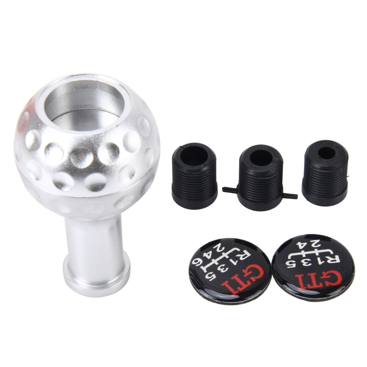 Universal Manual or Automatic Gear Shift Knob Fit for All Car(Silver) - Shift Knob by buy2fix | Online Shopping UK | buy2fix