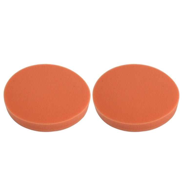 2 PCS Car Wax Sponge Round Shape Sponge High-density Waxing Sponge，Size:18.5 x 18.5cm - Polishing Machine & Accessories by buy2fix | Online Shopping UK | buy2fix