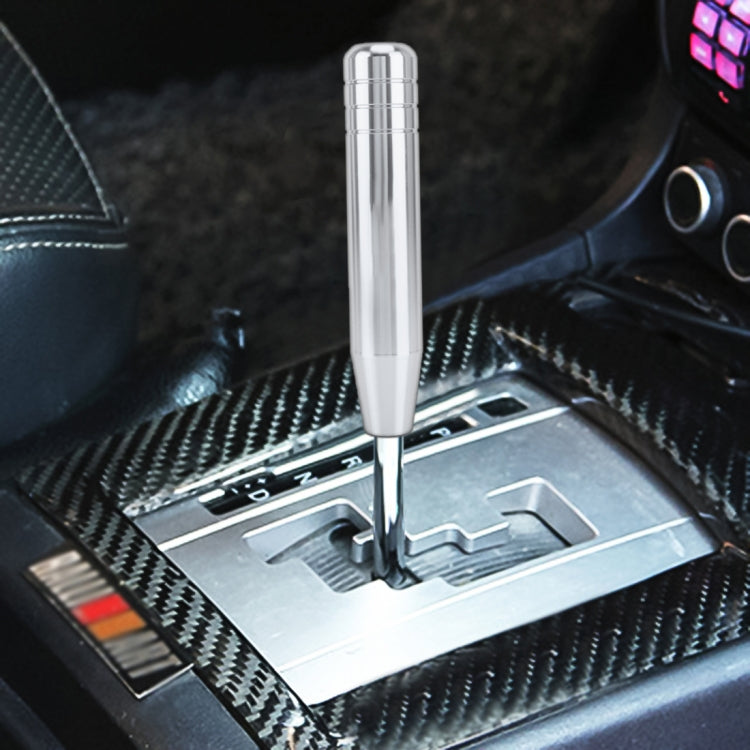 Universal Long Strip Shape Car Gear Shift Knob Modified Shifter Lever Knob, Length: 18cm(Silver) - Shift Knob by buy2fix | Online Shopping UK | buy2fix