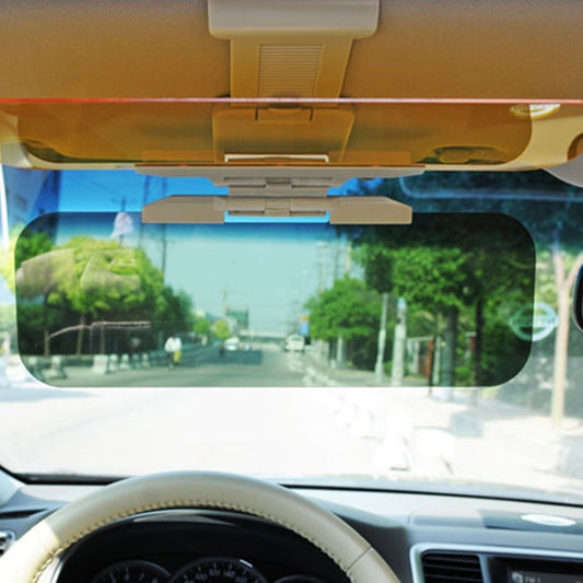 2 in 1 HD Car Anti-Glare Dazzling  Day Night Vision Driving Mirror Sun Visors - Interior Mirrors by buy2fix | Online Shopping UK | buy2fix