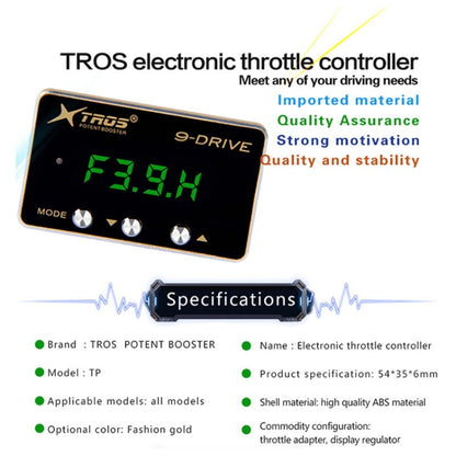 TROS TP 9-Drive Electronic Throttle Controller for Ford F150 - Car Modification by TROS | Online Shopping UK | buy2fix