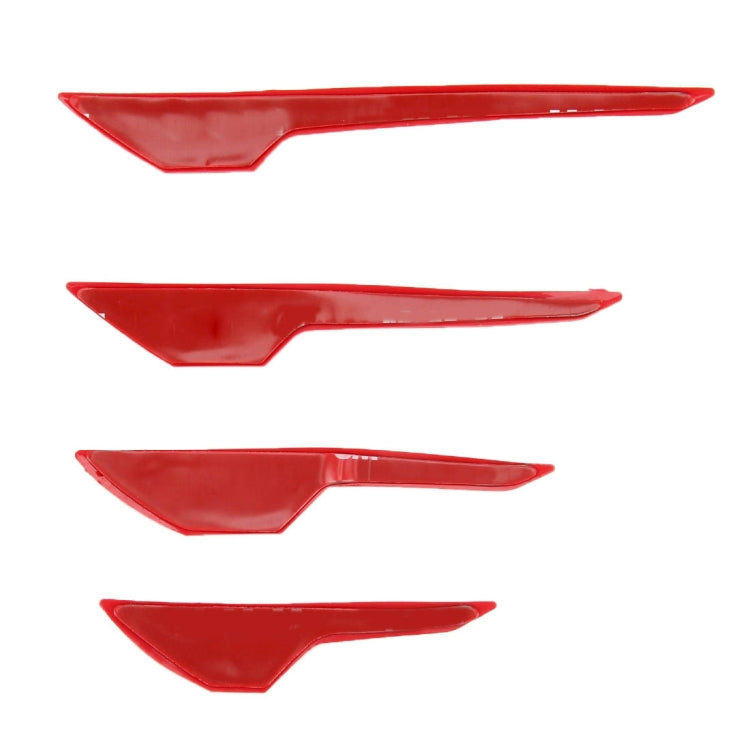 8 PCS Car Vehicle Door Side Guard Anti Crash Strip Exterior Avoid Bumps Collsion Impact Protector Sticker(Red) - Anti Collision Sticker by buy2fix | Online Shopping UK | buy2fix