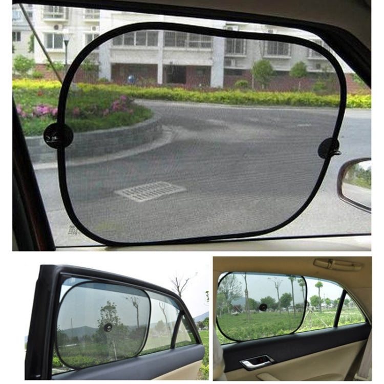 2 PCS Car Net Yarn Sunscreen Insulation Window Sunshade Cover, Size: 44*36cm - Sound & Heat Insulation Cotton by buy2fix | Online Shopping UK | buy2fix