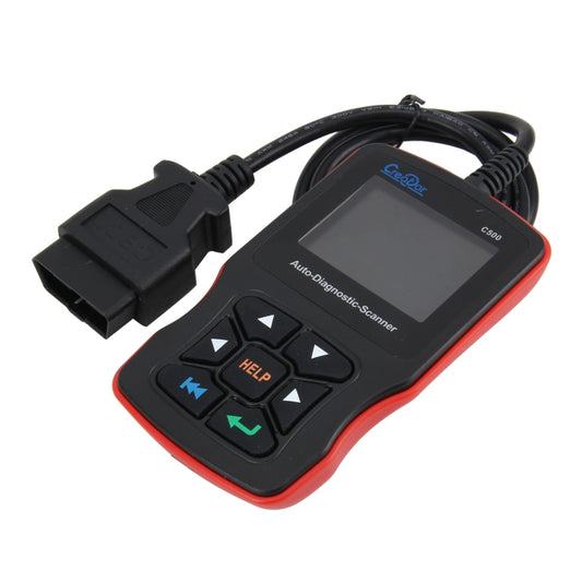 C500 Code Scanner 320*240 Pixel Display Car Scanner  Fault Code Reader Scanner Update Online Automotive Diagnostic Tool, Support SD card - In Car by buy2fix | Online Shopping UK | buy2fix
