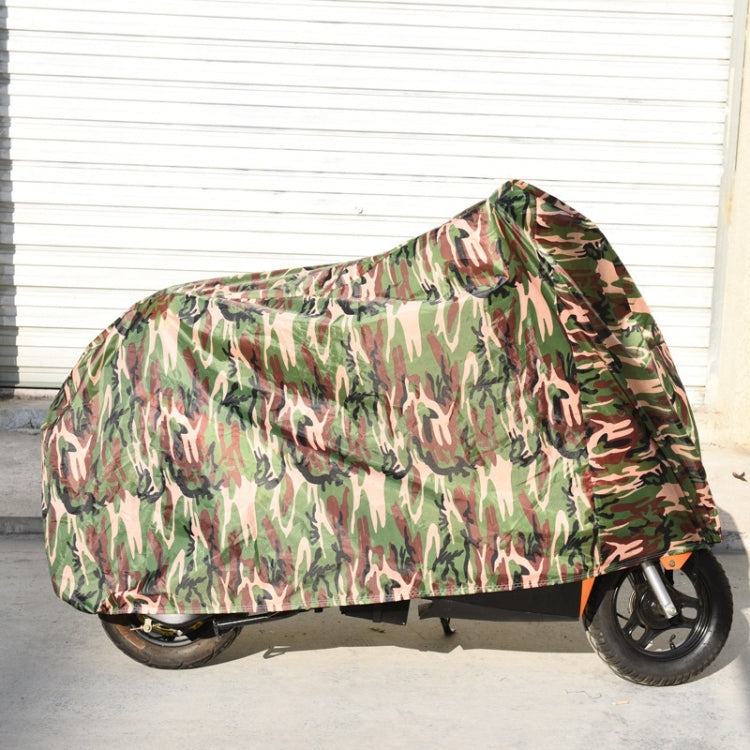 190T Polyester Taffeta All Season Waterproof Sun Motorcycle Mountain Bike Cover Dust & Anti-UV Outdoor Camouflage Bicycle Protector, Size: S - Raincoat by buy2fix | Online Shopping UK | buy2fix