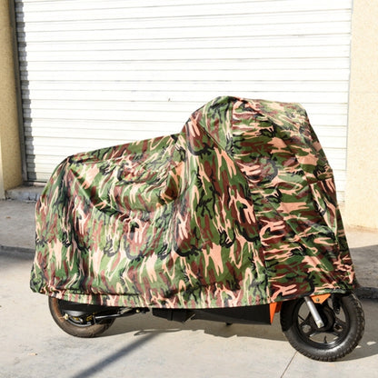 190T Polyester Taffeta All Season Waterproof Sun Motorcycle Mountain Bike Cover Dust & Anti-UV Outdoor Camouflage Bicycle Protector, Size: M - Raincoat by buy2fix | Online Shopping UK | buy2fix