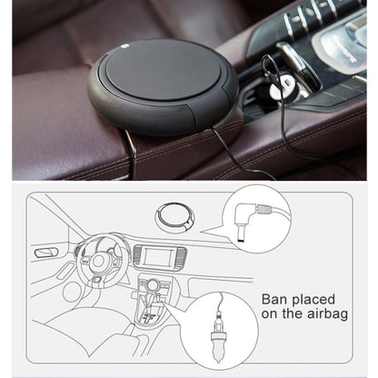 CARZOR Z1 2W USB Car Air Purifier Negative Ions Air Cleaner(Black) - In Car by buy2fix | Online Shopping UK | buy2fix