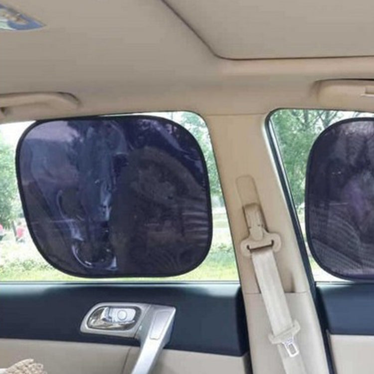 2 PCS Car Auto Sun Shades Side Window Sunshade Cover, Size: 45cm x 37cm - Sound & Heat Insulation Cotton by buy2fix | Online Shopping UK | buy2fix