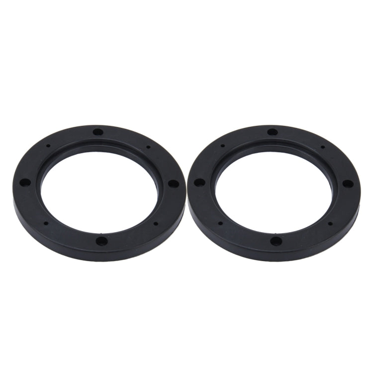 2 PCS 4 inch Car Auto ABS Loudspeaker Base Protection Hollow Cover Holder Mat, Inner Diameter: 10cm - In Car by buy2fix | Online Shopping UK | buy2fix