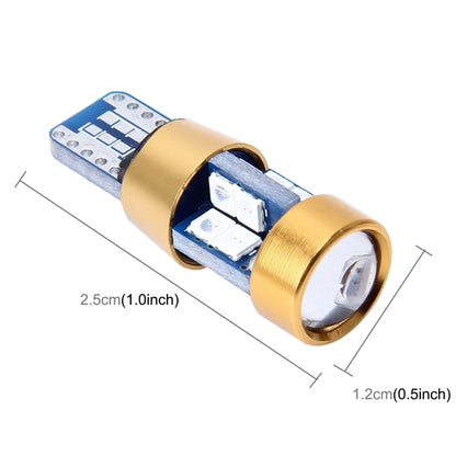 2 PCS T10 3W Error-Free Car Clearance Light with 19 SMD-3030 LED Lamp, DC 12V (Blue Light) - Clearance Lights by buy2fix | Online Shopping UK | buy2fix