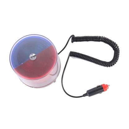 Brilliant Strong Xenon Strong Red Light And Blue Light Magnetic Doom Installation Flash Strobe Warning Light, DC 12V, Wire Length: 50cm - Warning Lights by buy2fix | Online Shopping UK | buy2fix