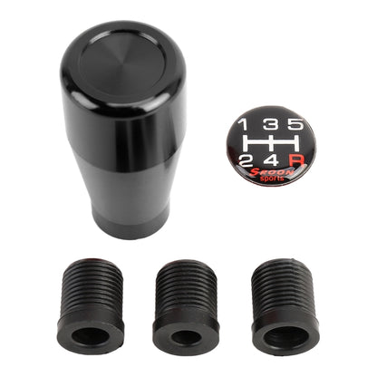 Universal Car Solid Color Cone Shape Shifter Manual Automatic Gear Shift Knob(Black) - Shift Knob by buy2fix | Online Shopping UK | buy2fix