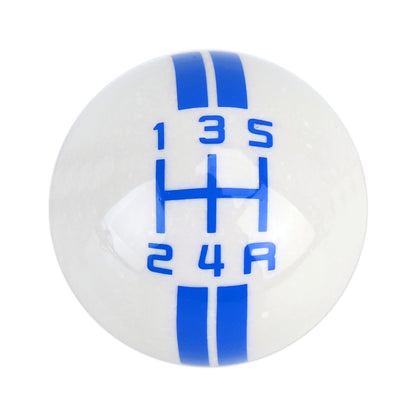 Universal Vehicle Ball Shape Modified Resin Shifter Manual 5-Speed Gear Shift Knob(Blue) - Shift Knob by buy2fix | Online Shopping UK | buy2fix