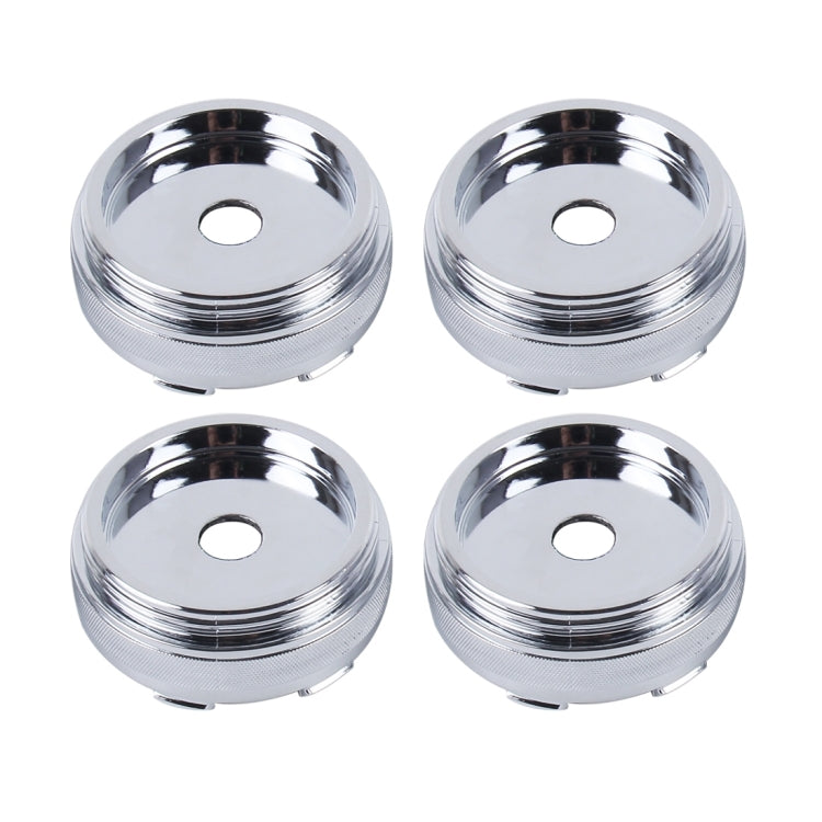 4 PCS Metal Car Styling Accessories Car Emblem Badge Sticker Wheel Hub Caps Centre Cover - In Car by buy2fix | Online Shopping UK | buy2fix