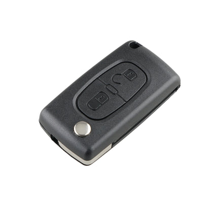 For PEUGEOT 2 Buttons Intelligent Remote Control Car Key with Integrated Chip & Battery & Holder, without Grooved, Frequency: 433MHz - Remote Car Key by buy2fix | Online Shopping UK | buy2fix