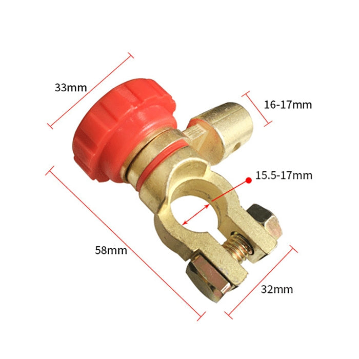 Car Battery Selector Isolator Disconnect Rotary Switch Cut - In Car by buy2fix | Online Shopping UK | buy2fix