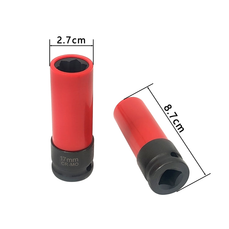 ZK-059 Car 17mm Protective Wheel Lug Nut Socket with Plastic Sleeve for Mercedes-Benz S Class - Engine Repair Tools by buy2fix | Online Shopping UK | buy2fix