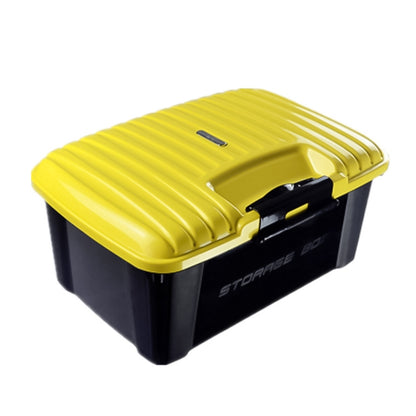 3R-2001 Car / Household Storage Box Sealed Box, Capacity: 50L (Yellow) - In Car by 3R | Online Shopping UK | buy2fix