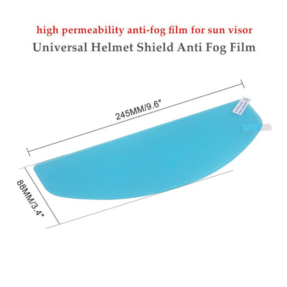 MB-HS001 Motorcycle Helmet Shield Sunshade Mirror High Permeability Rainproof Film - In Car by buy2fix | Online Shopping UK | buy2fix