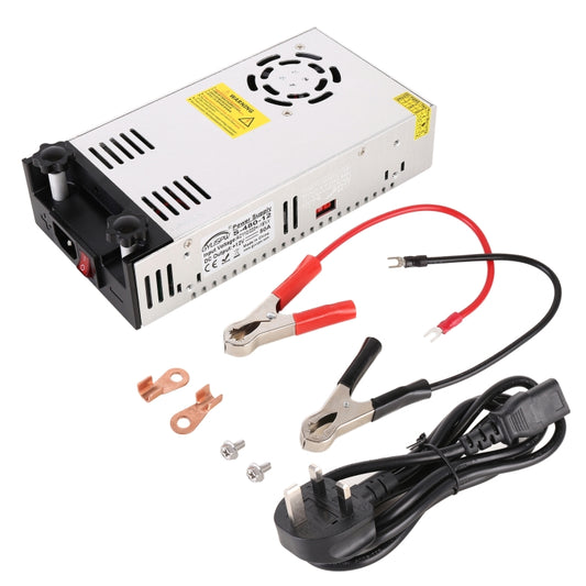 S-480-12 DC12V 480W 40A DIY Regulated DC Switching Power Supply Power Inverter with Clip, UK Plug - In Car by buy2fix | Online Shopping UK | buy2fix
