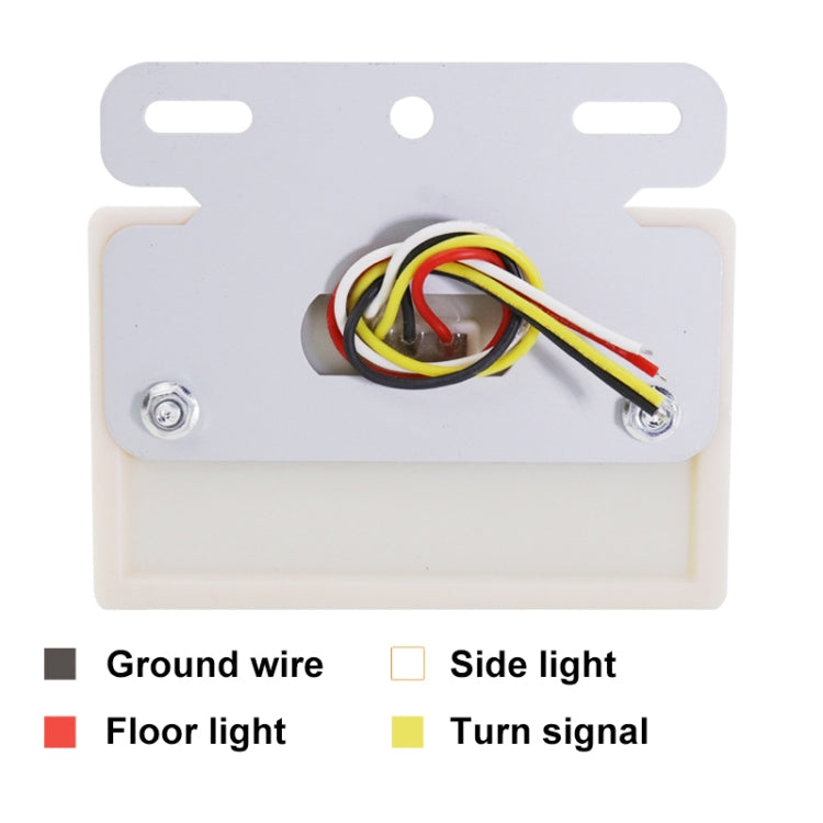 4 PCS ZS-6001 DC24V Car / Truck Side Marker Indicator Lights Bulb Lamp (Colorful Light) - In Car by buy2fix | Online Shopping UK | buy2fix