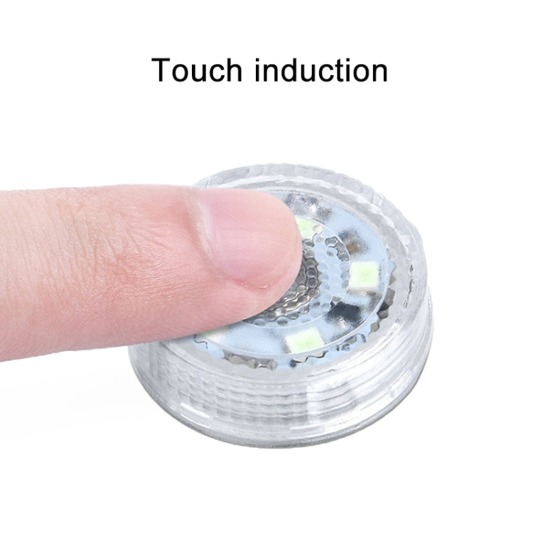 Car LED Interior Touch Light with A Button Battery (Pink Light) - In Car by buy2fix | Online Shopping UK | buy2fix