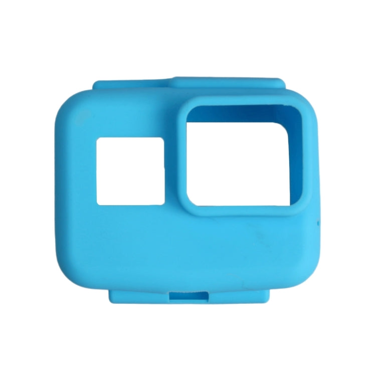 Original for GoPro HERO5 Silicone Border Frame Mount Housing Protective Case Cover Shell(Blue) - DJI & GoPro Accessories by buy2fix | Online Shopping UK | buy2fix