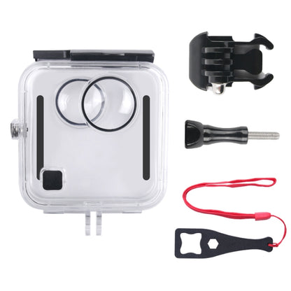 40m Waterproof Housing Protective Case  for GoPro Fusion, with Buckle Basic Mount & Screw & Wrench - DJI & GoPro Accessories by buy2fix | Online Shopping UK | buy2fix